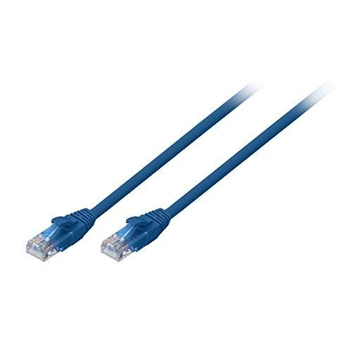 Tinklo Kabelis - LINDY Cat.6 U/UTP Tinklo Kabelis, RJ45, M/M, 250MHz, 0.5 m, Mėlynas