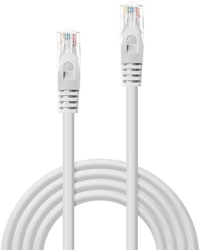Tinklo Kabelis - LINDY Cat.6 U/UTP Tinklo Kabelis, RJ45, M/M, 250MHz, CCA, 1 m, Baltas