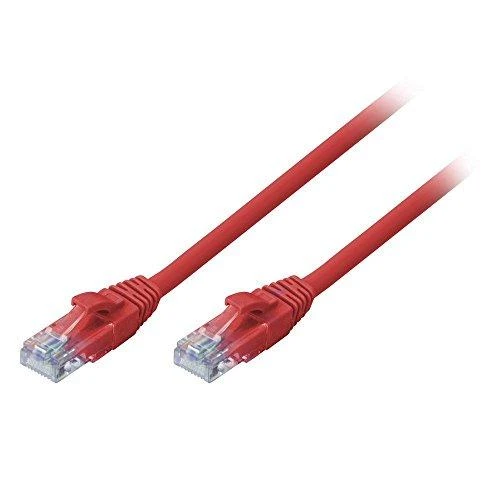 Tinklo Kabelis - LINDY Cat.6 U/UTP Tinklo Kabelis, RJ45, M/M, 250MHz, 1 m, Raudonas
