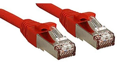 Tinklo Kabelis - LINDY Cat.6 S/FTP LSZH Tinklo Kabelis, RJ45, M/M, 250MHz, 26AWG, 2 m, Raudonas
