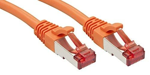 Tinklo Kabelis - LINDY Cat.6 S/FTP Tinklo Kabelis, RJ45, M/M, 250MHz, 27AWG, 5 m, Oranžinis