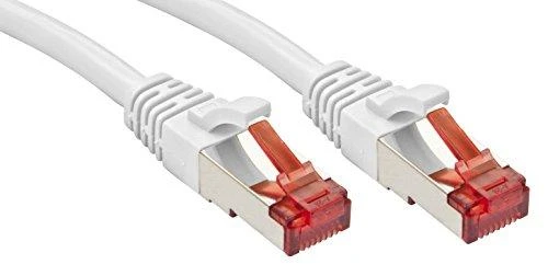 Tinklo Kabelis - LINDY Cat.6 S/FTP Tinklo Kabelis, RJ45, M/M, 250MHz, 27AWG, 1 m, Baltas