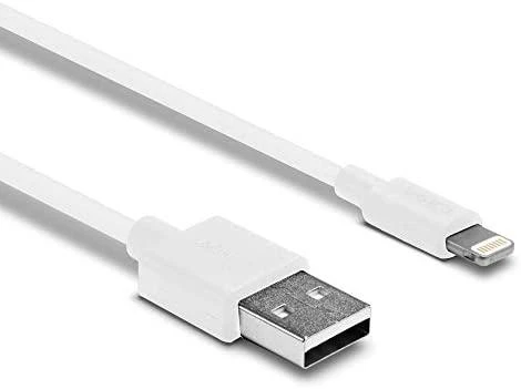Kabelis - LINDY 2m USB A tipo į Lightning kabelis, 480Mbps, Baltas