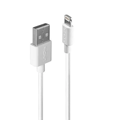 Kabelis - LINDY USB Type A į Lightning kabelis 3m 480Mbps baltas