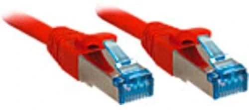 Tinklo Kabelis - LINDY Cat.6A S/FTP LSZH Tinklo Kabelis, RJ45, M/M, 500MHz, 1.5 m, Raudonas