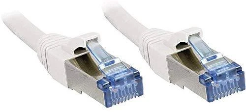 Tinklo Kabelis - LINDY Cat.6A S/FTP LSZH Tinklo Kabelis, RJ45, M/M, 500MHz, 1 m, Baltas