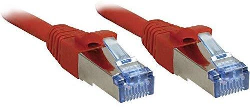 Tinklo Kabelis - LINDY Cat.6A S/FTP LSZH Tinklo Kabelis, RJ45, M/M, 500MHz, 1 m, Raudonas