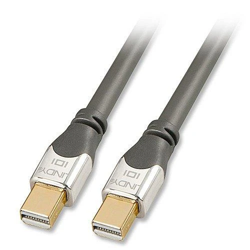 Mini DisplayPort laidas su paauksuotomis jungtimis