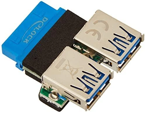 Delock Adapteris 19 kontaktų USB 3.0 ir 2x USB-A 3.0 (65324)