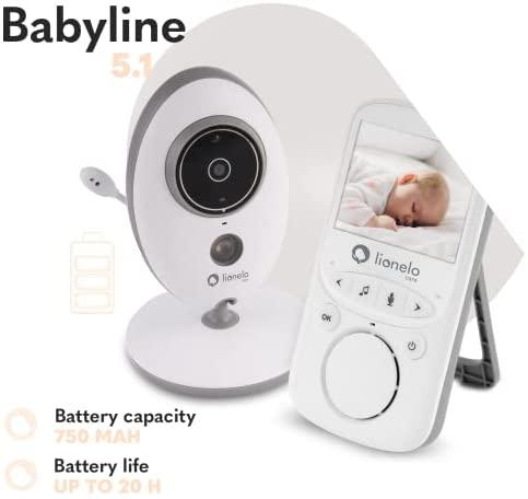 Mobili auklė Lionelo Babyline 5.1, balta