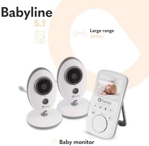 Mobili auklė Lionelo Babyline 5.1, balta