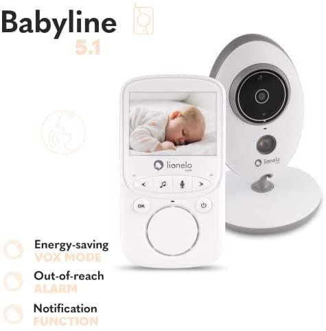 Mobili auklė Lionelo Babyline 5.1, balta