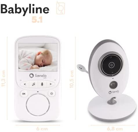 Mobili auklė Lionelo Babyline 5.1, balta