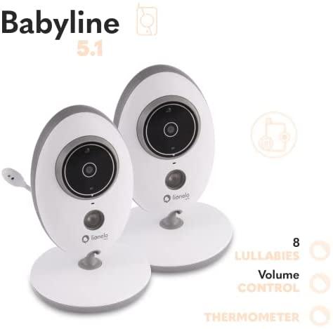 Mobili auklė Lionelo Babyline 5.1, balta