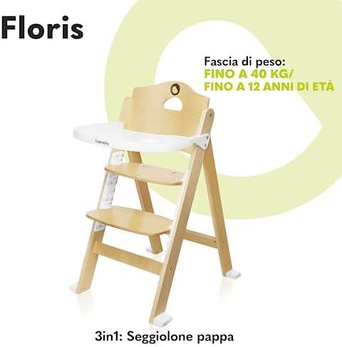 Aukšta kėdutė LIONELO Floris Balta