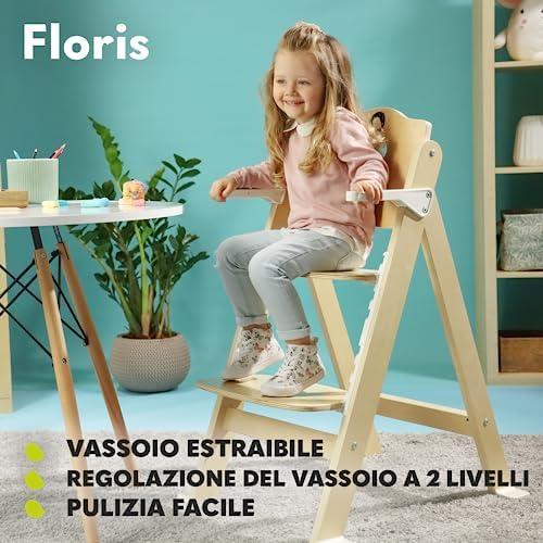 Aukšta kėdutė LIONELO Floris Balta