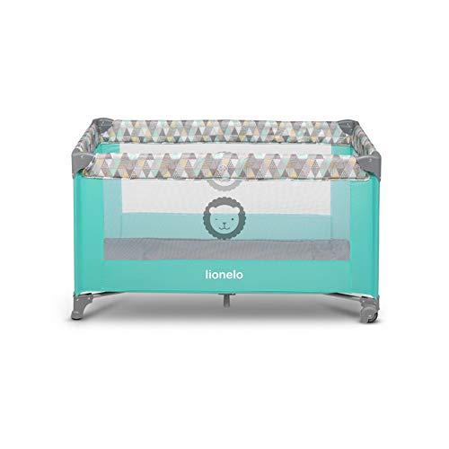 Kelioninė lovytė-maniežas Lionelo Adriaa, Turquoise Scandi