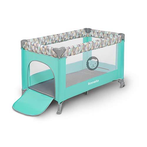 Kelioninė lovytė-maniežas Lionelo Adriaa, Turquoise Scandi