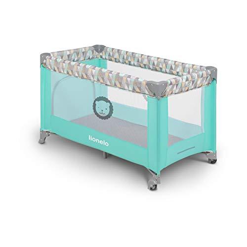 Kelioninė lovytė-maniežas Lionelo Adriaa, Turquoise Scandi