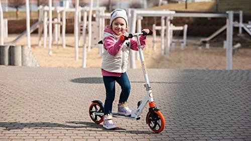 Oranžinis Paspirtukas Lionelo Luca Baltas Oranžinis