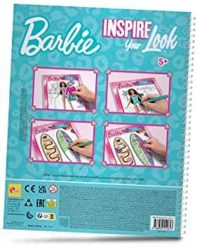 Lisciani Szkicownik Barbie eskizų knyga įkvepia jūsų išvaizdą