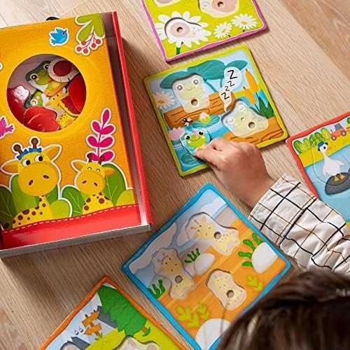 Lisciani Montessori kūdikio dėžutės žaidimas – laimingi gyvūnai