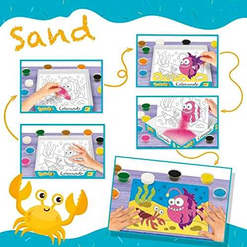 Sandy Colorando! Smėlio dažymas - Lisciani