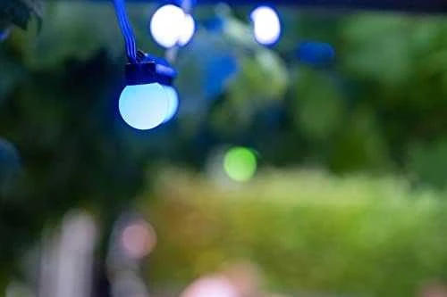 Lite Bulb Moments LBM 10 m išmanioji lauko šviesos grandinė – 50 x gaublys 3 cm