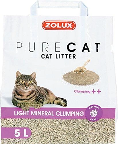 Kraikas dla kota Zolux PureCat Naturalny 5 l
