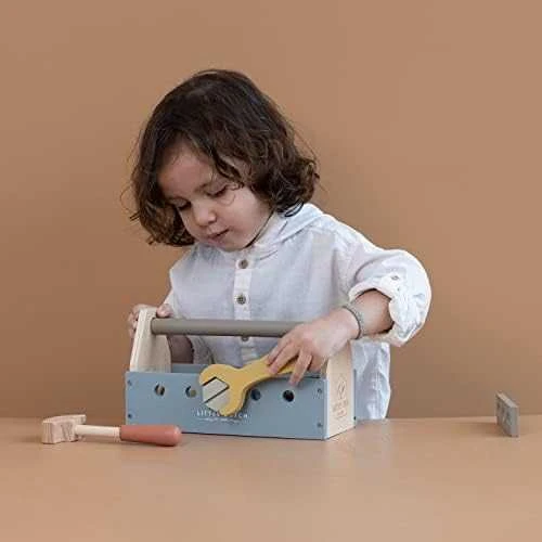 Little Dutch Toolbox - drewniany komplektas majsterkowicza