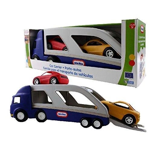 Little Tikes Didelis automobilinis sunkvežimis su priekaba + du automobiliai