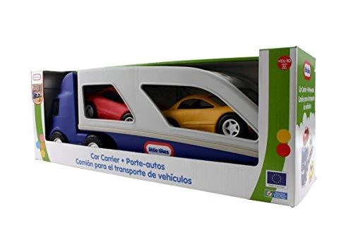 Little Tikes Didelis automobilinis sunkvežimis su priekaba + du automobiliai