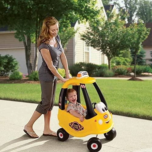 Paspiriama mašinėlė Little Tikes Taxi, geltona
