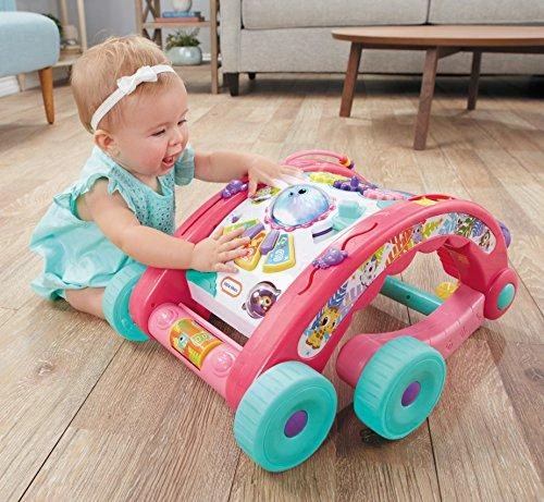 Little Tikes Vaikštynė „Trys viename“, rožinis