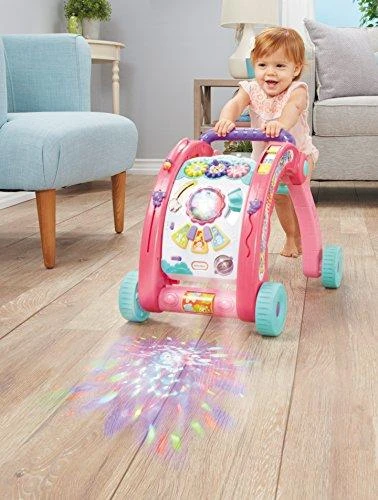 Little Tikes Vaikštynė „Trys viename“, rožinis