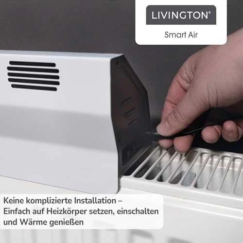 Elstead Livington SmartAir wzmacniacz grzejnika ventiliatorius