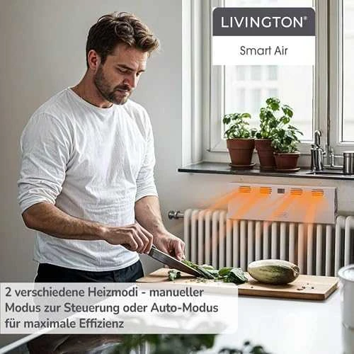 Elstead Livington SmartAir wzmacniacz grzejnika ventiliatorius