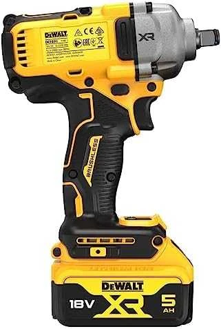 DeWALT DCF891 akumuliatorinis veržliasukis su 5Ah baterija