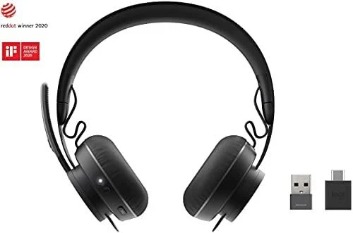 Belaidės Universalios ausinės Logitech UC Zone Wireless, Bluetooth, su mikrofonu