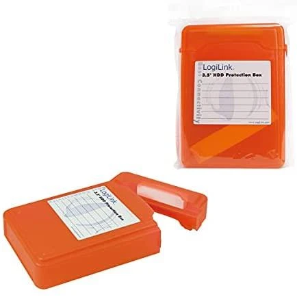 LOGILINK UA0133O LOGILINK - Dėžutės apsauga nuo HDD3.5 oranžinė
