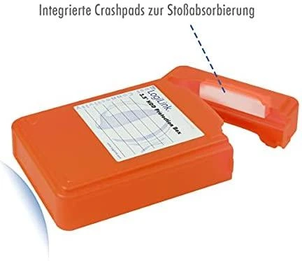 LOGILINK UA0133O LOGILINK - Dėžutės apsauga nuo HDD3.5 oranžinė