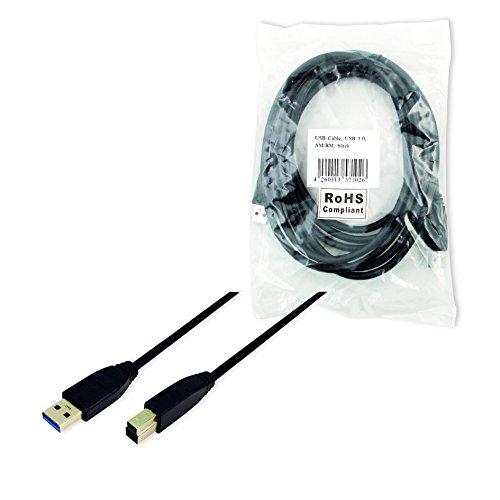 Kabelis USB LogiLink USB-A - USB-B 2 m Juodas (CU0024)