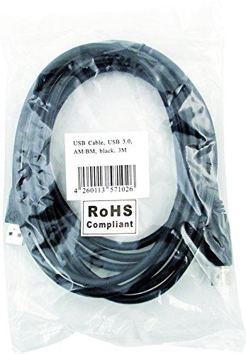Kabelis USB LogiLink USB-A - USB-B 2 m Juodas (CU0024)