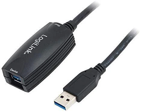 LOGILINK UA0127 LOGILINK - kartotuvo laidas USB 3.0 Juodas 5m