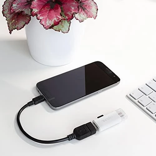 Logilink 0.2m USB 2.0 A/Micro-B 0.2 m, Juodas