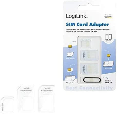 LOGILINK AA0047 LOGILINK – dviejų SIM kortelių adapteris