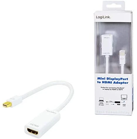 LOGILINK CV0036A LOGILINK - Adapteris Mini DisplayPort prie HDMI su garsu