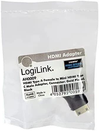 LOGILINK Adapteriai HDMI tipo A zenski Mini HDMI C tipo meski