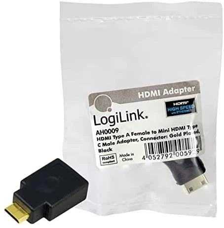 LOGILINK Adapteriai HDMI tipo A zenski Mini HDMI C tipo meski