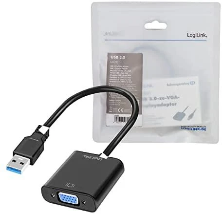 LOGILINK UA0231 LOGILINK – USB3.0 adapteris VGA
